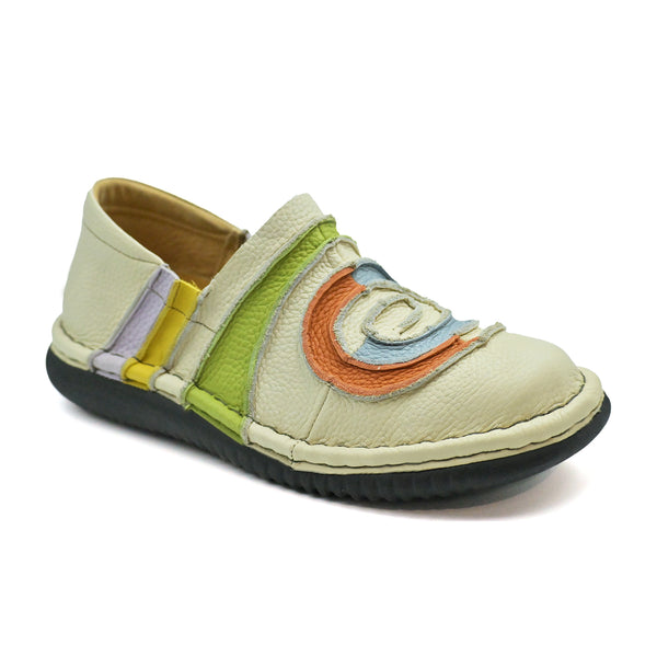 Oak silver rainbow shoes