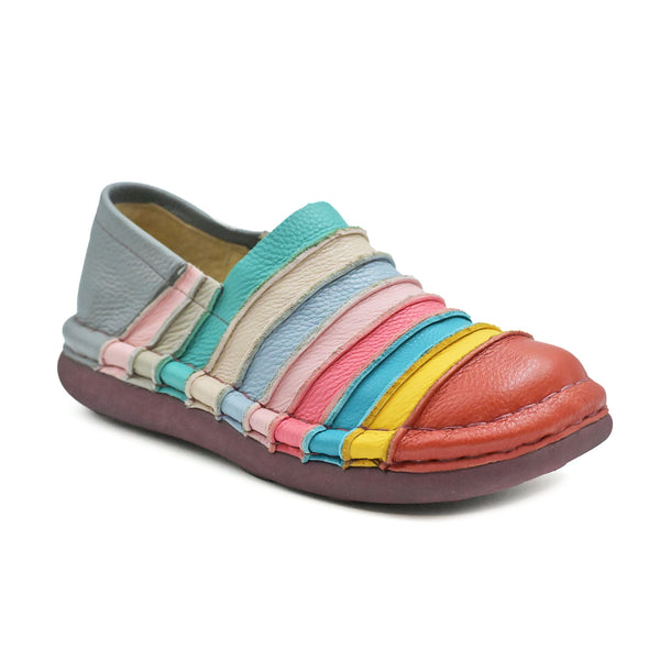 Oak silver rainbow shoes