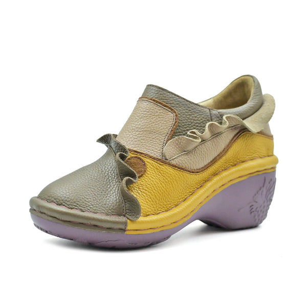 Oak silver rainbow shoes